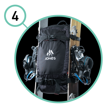 Gedrag Ieder bleek DSCNT 25L Backpack 2020 | Jones Snowboards