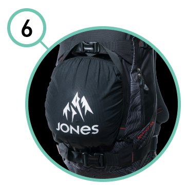 Jones Bag Descent 32l Mochila Snowboard – Mombisurf