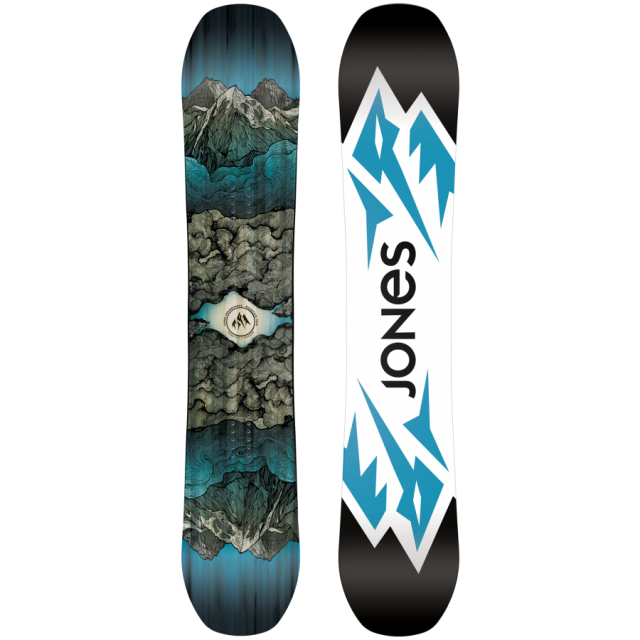 Jones Snowboards, Image of Men's Jones Mountain Twin Snowboard