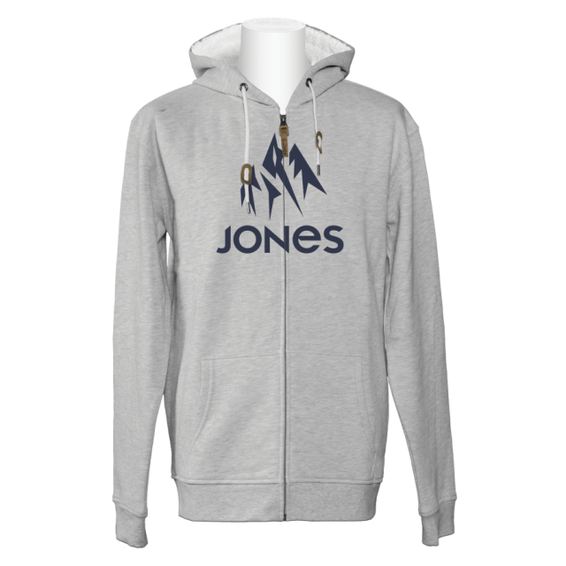 Truckee Hoody Zip / Organic Apparel | Jones Snowboards