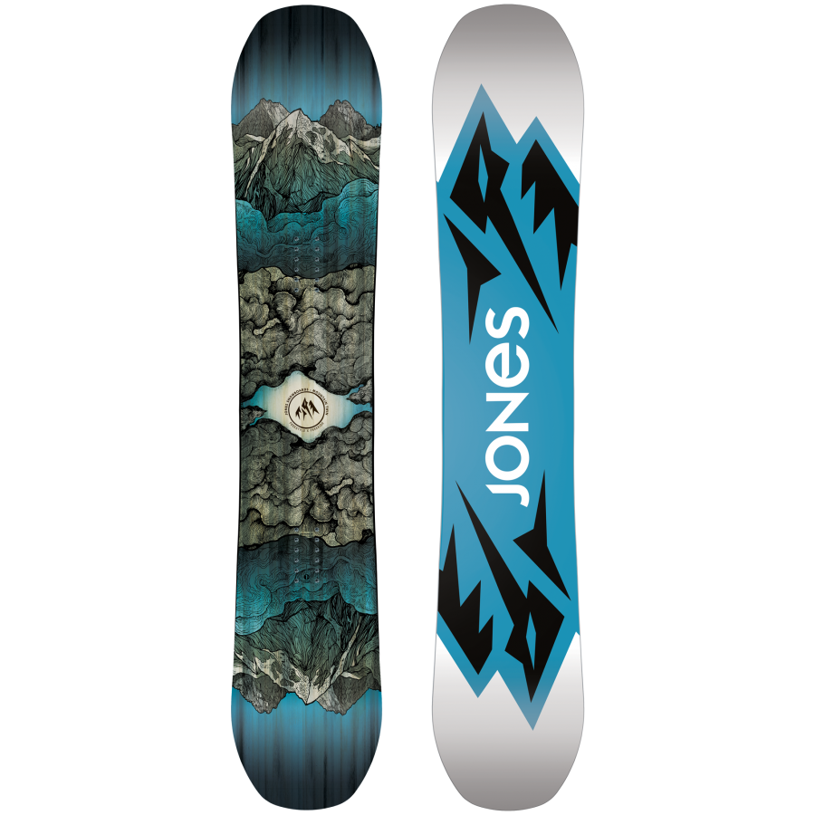 Jones Snowboards, Image of Men's Jones Mountain Twin Snowboard