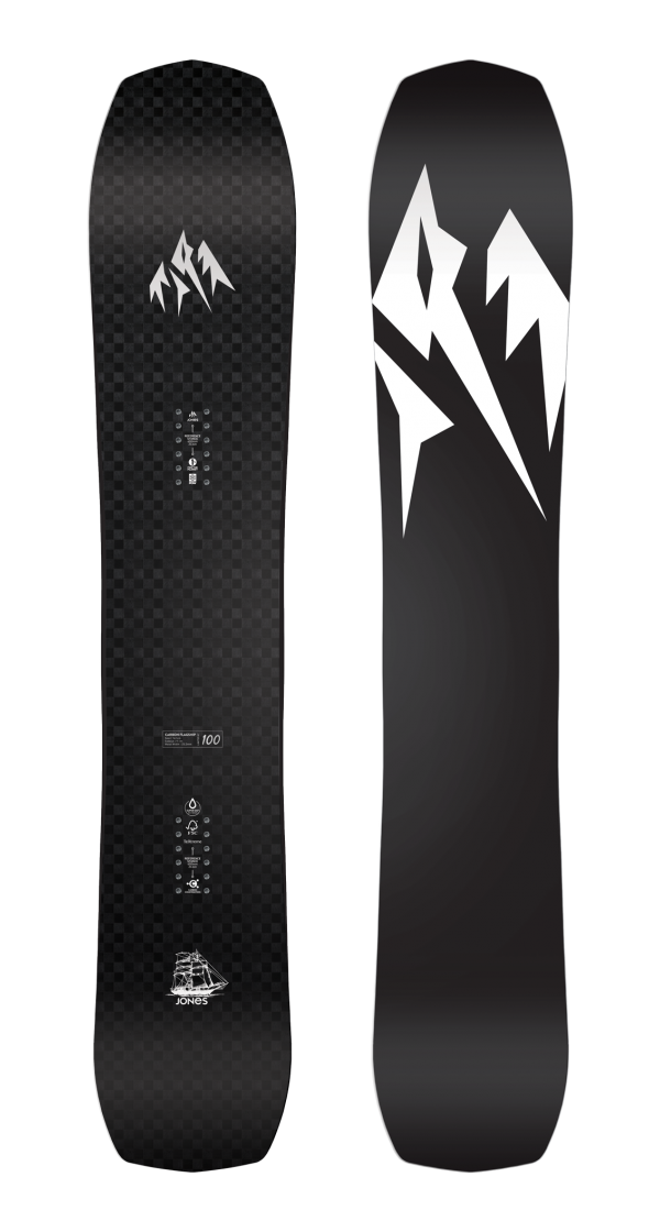 Men's Carbon Flagship Snowboard 2020 | Jones Snowboards