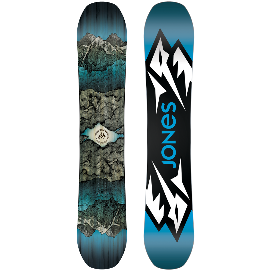 Jones Snowboards, Image of Men's Jones Mountain Twin Snowboard