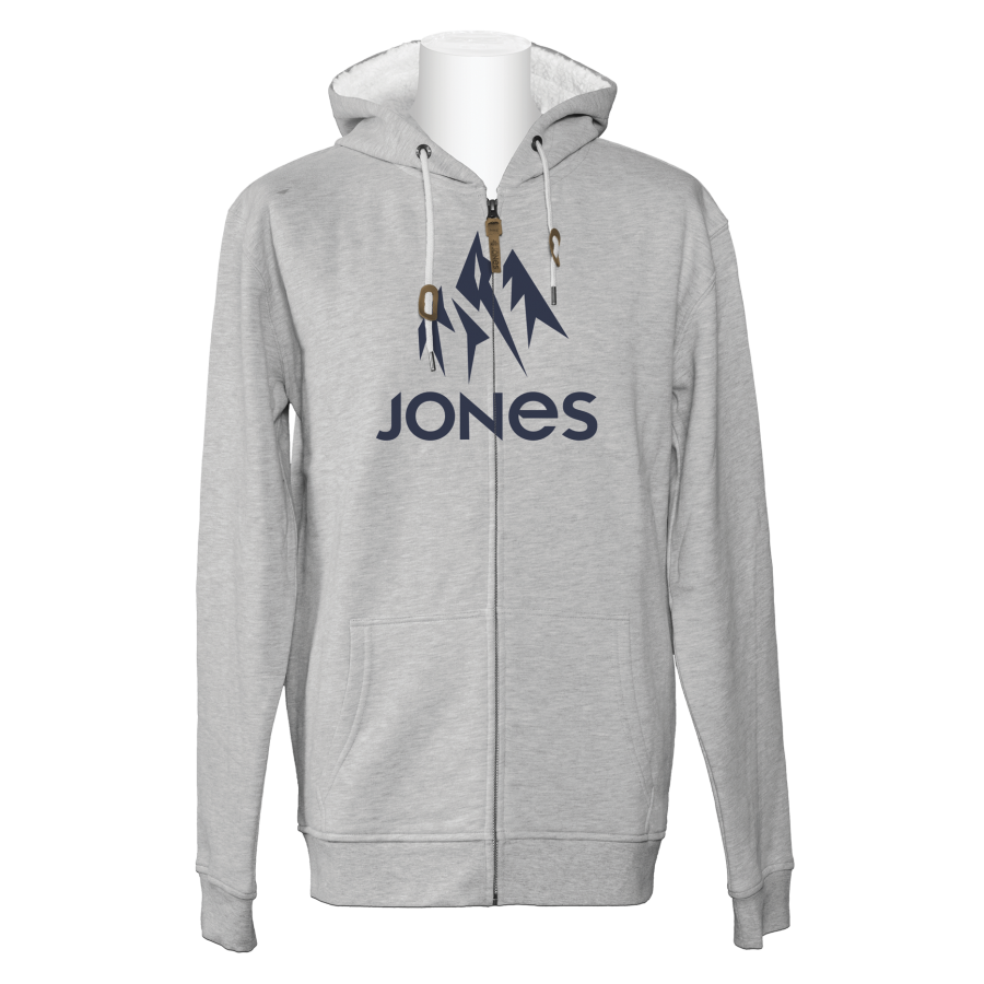 Truckee Hoody Zip / Organic Apparel | Jones Snowboards