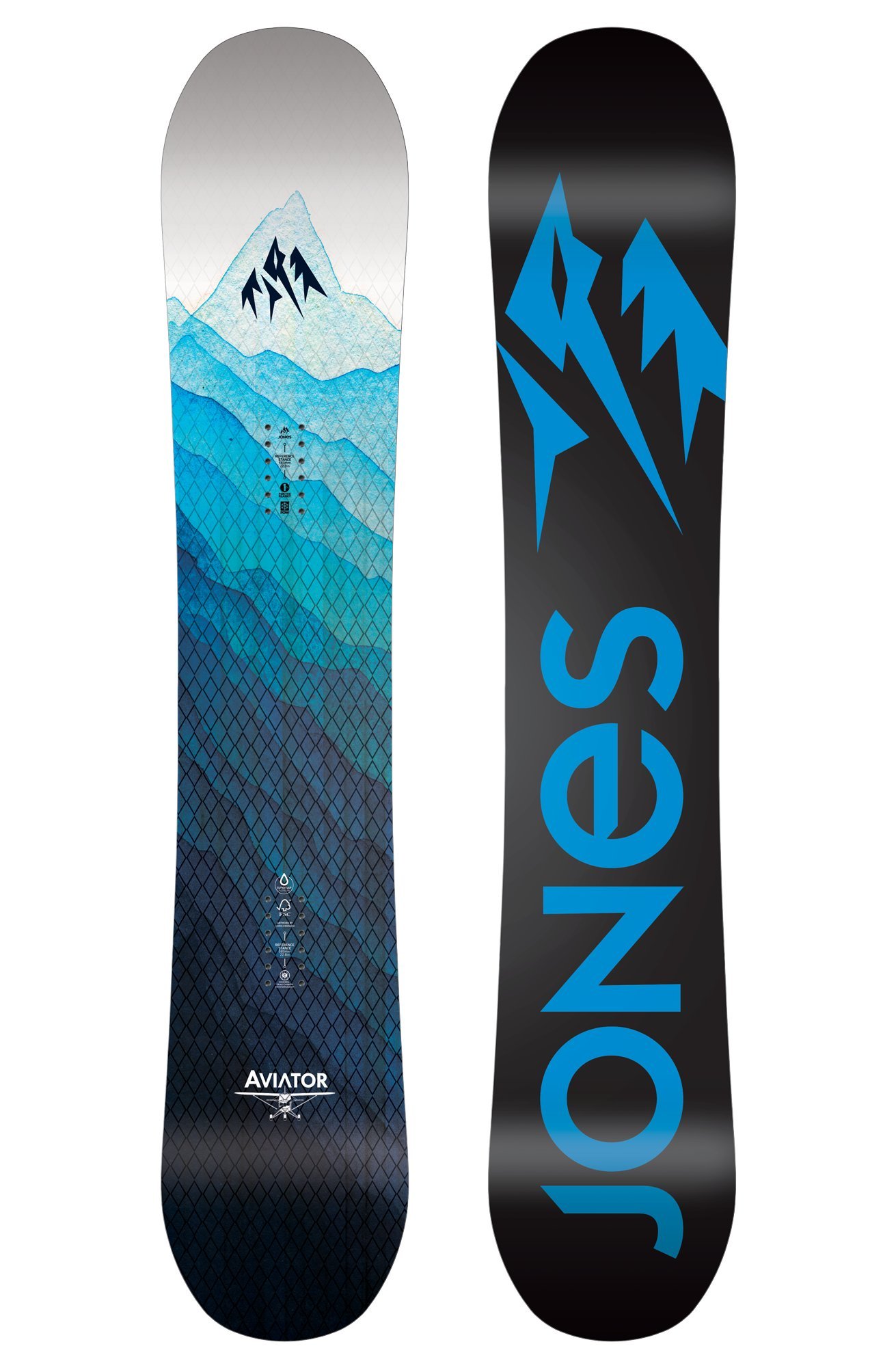 JONES Aviator スノーボード 青 Men's Aviator Snowboard 2020 | Jones Snowboards