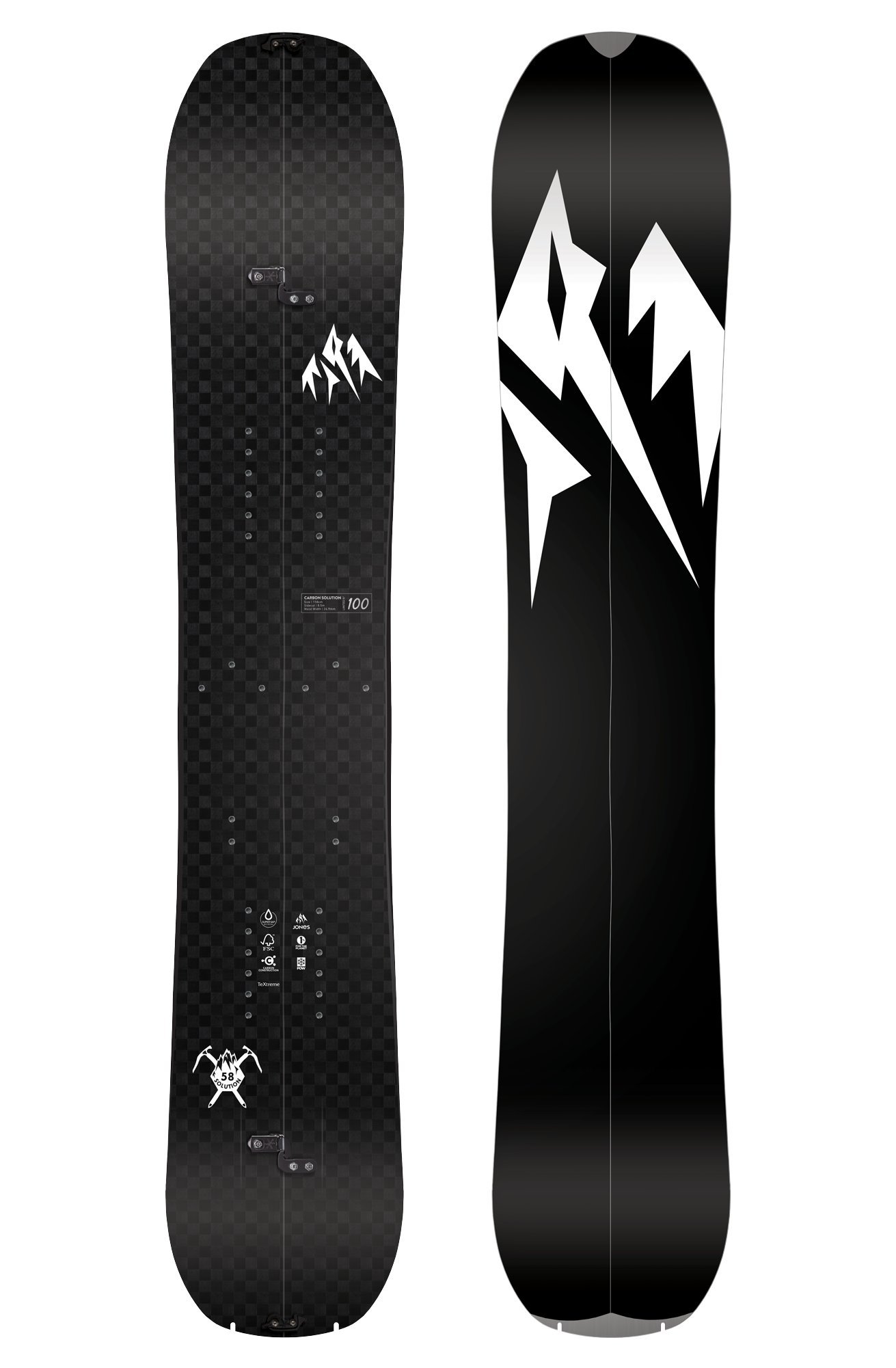 Men's Carbon Solution Splitboard 2020 | Jones Snowboards